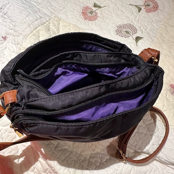 Co lab black fabric shoulder bag - Picture 4 of 5